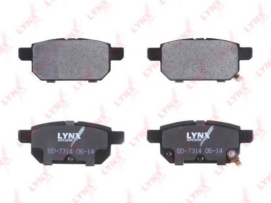 set placute frana,frana disc 2