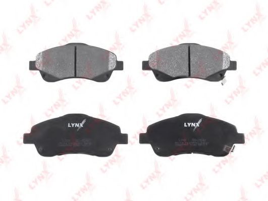 set placute frana,frana disc 2