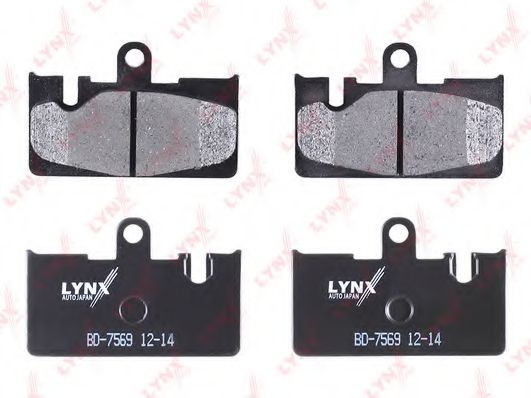 set placute frana,frana disc 2