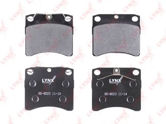 set placute frana,frana disc 2