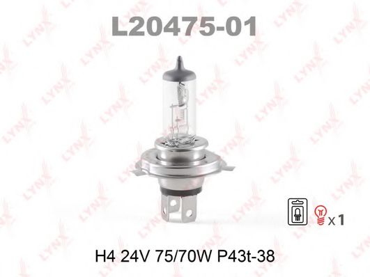 L20475-01 Bec, far faza lunga LYNXauto 