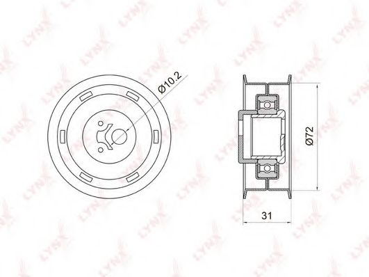 PB-1004 rola intinzator,curea distributie LYNXauto 