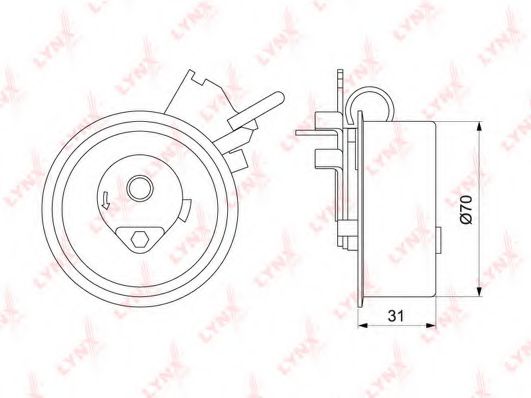 rola intinzator,curea distributie