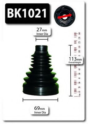 BK1021 Ansamblu burduf, articulatie planetara SHAFTEC 