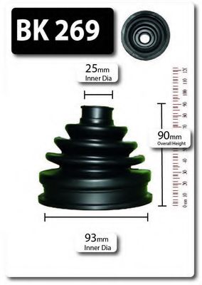 BK269 Ansamblu burduf, articulatie planetara SHAFTEC 