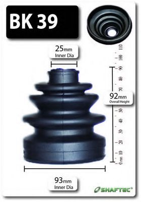 BK39 Ansamblu burduf, articulatie planetara SHAFTEC 