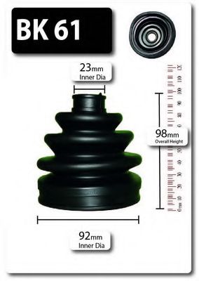 BK61 Ansamblu burduf, articulatie planetara SHAFTEC 