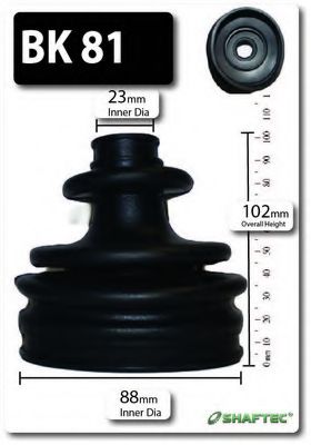 BK81 Ansamblu burduf, articulatie planetara SHAFTEC 