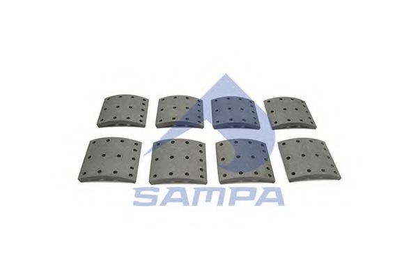 Set garnituri de frictiune, frana tambur