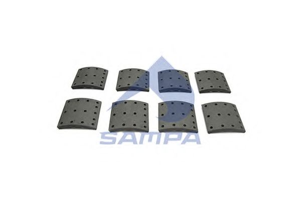Set garnituri de frictiune, frana tambur