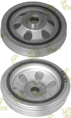 Fulie curea, arbore cotit