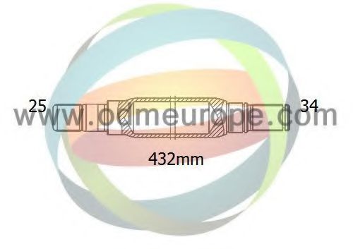 16-230010 Arbore, diferential ODM-MULTIPARTS 
