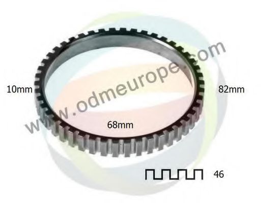 26-080008 Inel senzor, ABS ODM-MULTIPARTS 
