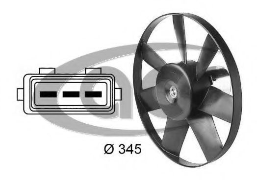 Ventilator, radiator