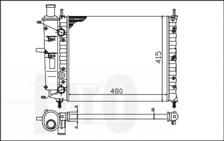 Radiator, racire motor