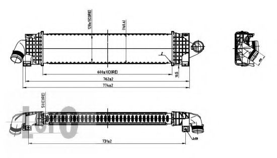Intercooler, compresor