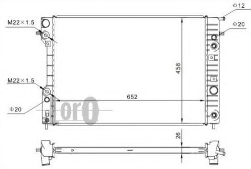 Radiator, racire motor