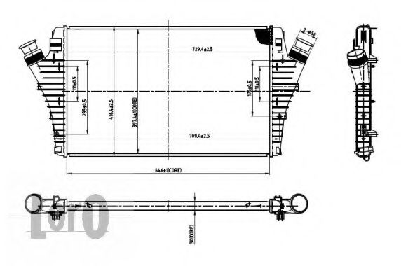 Intercooler, compresor