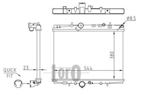 Radiator, racire motor