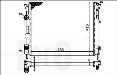 Radiator, racire motor