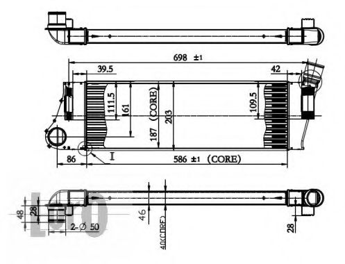 Intercooler, compresor