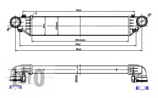 Intercooler, compresor