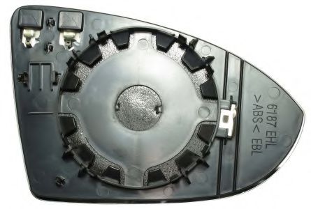 4060G01 Sticla oglinda, oglinda retrovizoare exterioara LORO 
