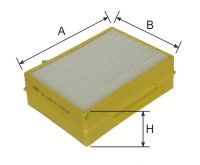 Filtru, aer habitaclu