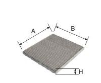 Filtru, aer habitaclu