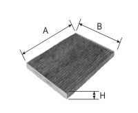 Filtru, aer habitaclu