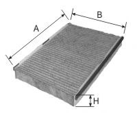 Filtru, aer habitaclu