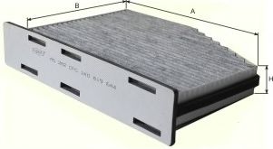Filtru, aer habitaclu