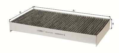 Filtru, aer habitaclu