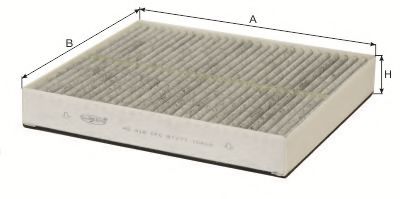 Filtru, aer habitaclu