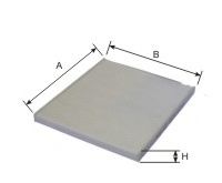 Filtru, aer habitaclu