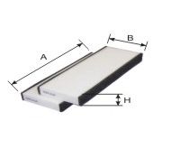 Filtru, aer habitaclu