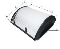 Filtru, aer habitaclu