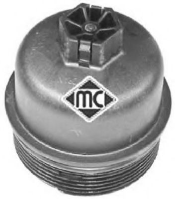 03837 Capac, carcasa filtru ulei Metalcaucho 