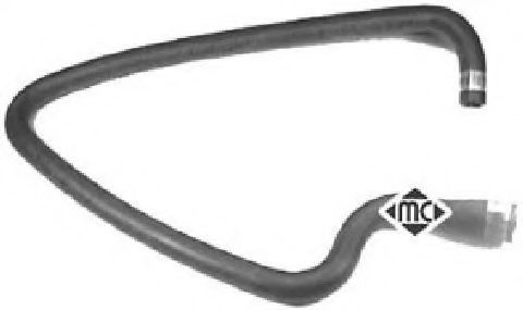 08538 Conducta, schimbator caldura-incalzire Metalcaucho 