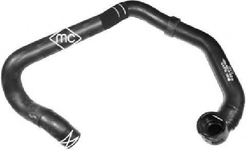 09527 Furtun radiator Metalcaucho 