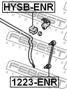 Brat/bieleta suspensie, stabilizator 2