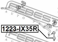 Brat/bieleta suspensie, stabilizator 2