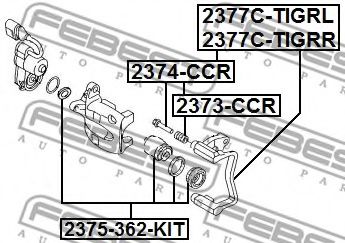 2375-362-KIT Set reparatie, etrier FEBEST 