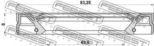Simering, ax cardanic 2