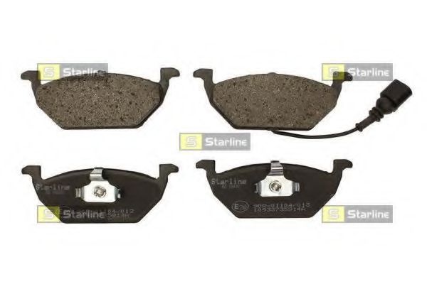 set placute frana,frana disc 2