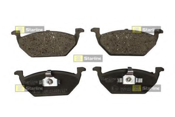 set placute frana,frana disc 2