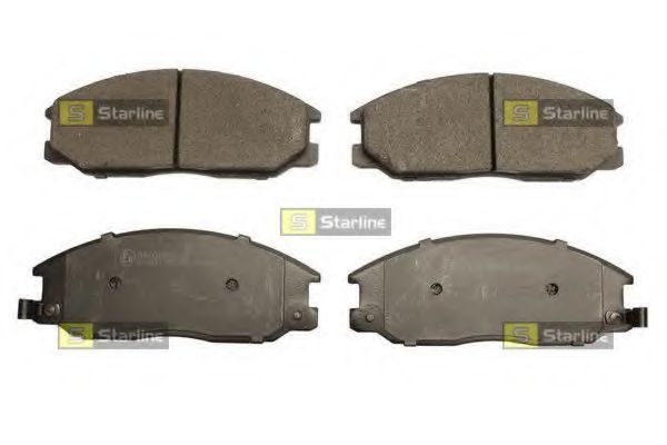 set placute frana,frana disc 2