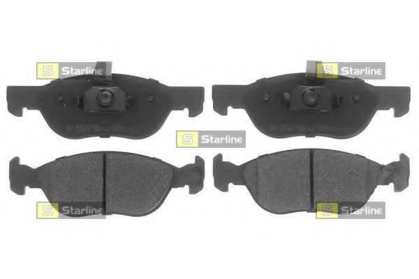 set placute frana,frana disc 2