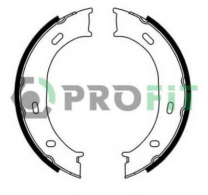5001-0624 Set saboti frana PROFIT 