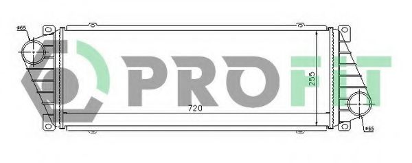 PR 3646T1 Intercooler, compresor PROFIT 